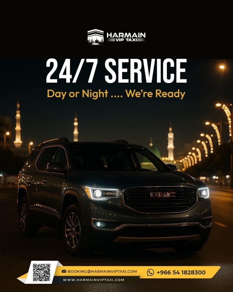 From Makkah Hotel to Madina Hotel taxi fare